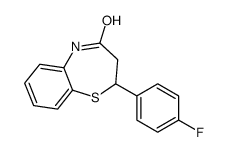 2-(4-fluorophenyl)-3,5-dihydro-2H-1,5-benzothiazepin-4-one