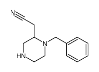 2-(1-benzylpiperazin-2-yl)acetonitrile