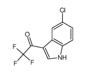 1-(5-chloro-1H-indol-3-yl)-2,2,2-trifluoroethanone