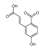 3-(5-hydroxy-2-nitrophenyl)prop-2-enoic acid