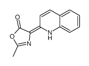 2-methyl-4-(1H-quinolin-2-ylidene)-1,3-oxazol-5-one