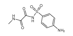 4-Amino-N-benzolsulfonyl-oxamidsaeure-N'-methylamid