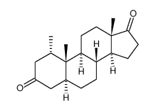 1α-methyl-5α-androstane-3,17-dione