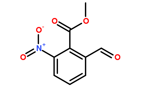 苯甲酸-2 - 甲酰基-6 - 硝基 - 甲基酯
