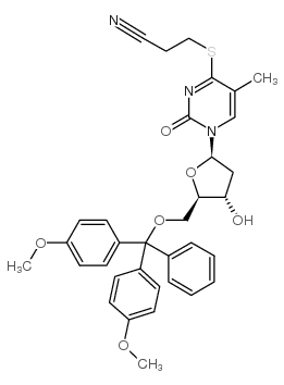 S4-(2-CYANOETHYL)-5'-O-(DIMETHOXYTRITYL)-4-THIOTHYMIDINE