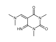 5-((dimethylamino)methylene)-6-imino-1,3-dimethyldihydropyrimidine-2,4(1H,3H)-dione