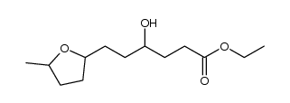 ethyl 4-hydroxy-6-(5-methyltetrahydrofuran-2-yl)hexanoate