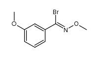 N,3-dimethoxybenzimidoyl bromide