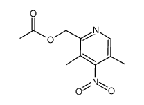 2-乙酰氧甲基-3,5-二甲基-4-硝基吡啶