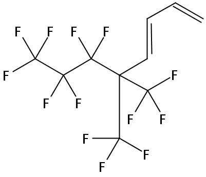 6,6,7,7,8,8,8-七氟-5,5-双(三氟甲基)-1,3-辛二烯
