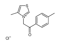 1-(4-methylphenyl)-2-(4-methyl-1,3-thiazol-3-ium-3-yl)ethanone,chloride