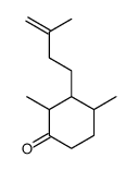2,4-dimethyl-3-(3-methylbut-3-enyl)cyclohexan-1-one