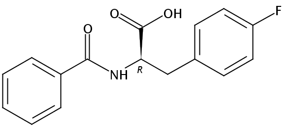 N-benzoyl-4-fluoro- D-Phenylalanine