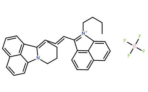 (E,E)-1-丁基-2-[3-(1-丁基苯并[CD]吲哚-2(1H)-亚基)-1-丙烯基]苯并[CD]吲哚四氟硼酸盐