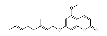 7-香叶基-5-甲氧基香豆素