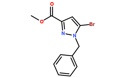 1-苄基-5-溴吡唑-3-甲酸甲酯