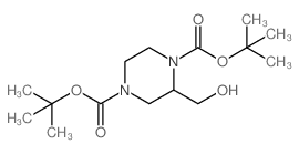 1,4-双(Boc)-2-哌嗪甲醇