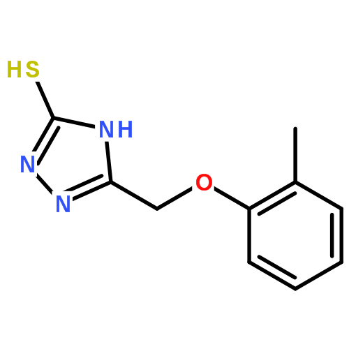 5-邻甲苯氧基甲基-4H-[1,2,4]三氮唑-3-硫醇