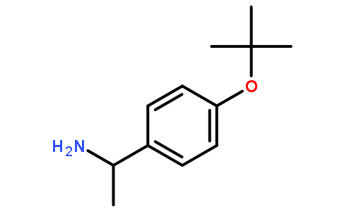 1-{4-[(2-Methyl-2-propanyl)oxy]phenyl}ethanamine