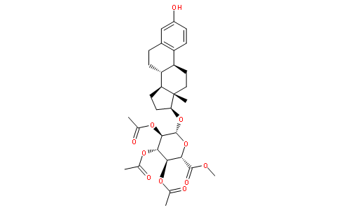 17beta-雌二醇17-(2,3,4-三-O-乙酰基-beta-D-葡糖苷酸甲酯)