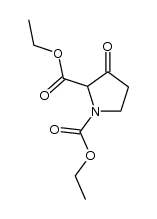 ethyl 1-ethoxycarbonyl-3-oxo-pyrrolidine-2-carboxylate