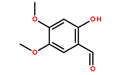 2-羟基-4,5-二甲氧基苯甲醛