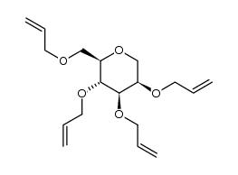 1,5-anhydro-2,3,4,6-tetra-O-allyl-D-mannitol