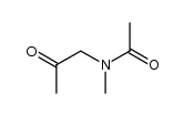 乙酰胺,  N-甲基-N-(2-羰基丙基)-