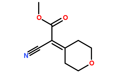 2-氰基-2-(二氢-2H-吡喃4(3H)-亚芴基)乙酸甲酯