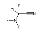 2-chloro-2-(difluoroamino)-2-fluoroacetonitrile