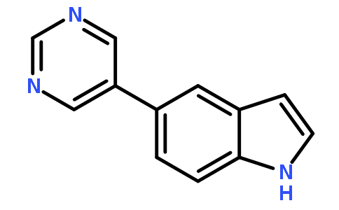 5-pyrimidin-5-yl-1H-indole