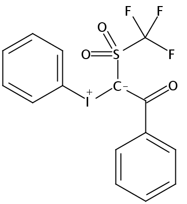 苯甲酰基(苯基碘代)(三氟甲磺酰基)甲烷化物