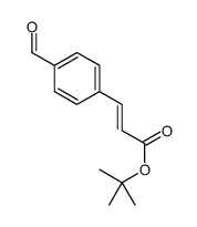 (E)-3-(4-甲酰基苯基)丙烯酸叔丁酯