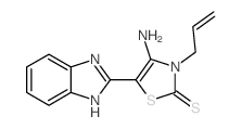 4-amino-5-(1H-benzimidazol-2-yl)-3-prop-2-enyl-1,3-thiazole-2-thione