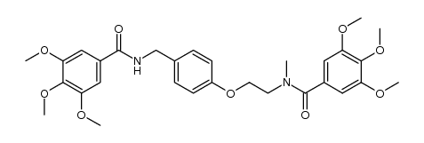 3,4,5-trimethoxy-N-methyl-N-(2-(4-((3,4,5-trimethoxybenzamido)methyl)phenoxy)ethyl)benzamide