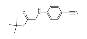 (4-cyanophenylamino)-acetic acid tert-butyl ester