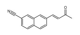 trans-7-(3-oxo-but-1-enyl)-naphthalene-2-carbonitrile