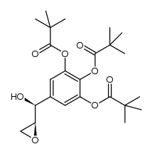 5-((S)-hydroxy((S)-oxiran-2-yl)methyl)benzene-1,2,3-triyl tris(2,2-dimethylpropanoate)