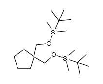 (cyclopentane-1,1-diylbis(methylene))bis(oxy)bis(tert-butyldimethylsilane)