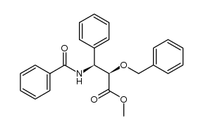 methyl (2R,3S)-3-benzoylamino-2-benzyloxy-3-phenylpropanethioate