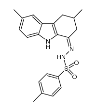 N'-(3,6-dimethyl-2,3,4,9-tetrahydro-1H-carbazol-1-ylidene)-4-methylbenzenesulfonohydrazide