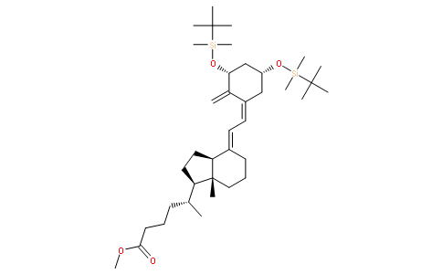 26,27-二去甲基-1,3-(叔-丁基二甲基硅烷基)(5Z)-骨化三醇24-羧酸甲酯