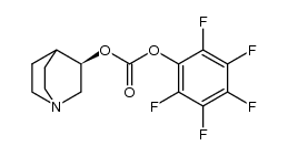 (3R)-1-azabicyclo[2,2,2]oct-3-yl pentafluorophenylcarbonate