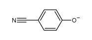 4-cyanophenolate ion
