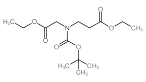 3-(tert-Butoxycarbonyl-ethoxycarbonylmethyl-amino) -propionic acid ethyl ester