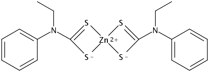 乙基苯基二硫代氨基甲酸锌