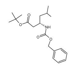 (S)-tert-butyl 3-[(benzyloxycarbonyl)amino]-5-methylhexanoate