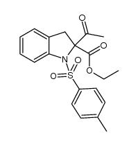 ethyl 2-acetyl-1-tosylindoline-2-carboxylate