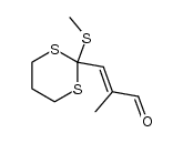(E)-3-(4-methylthio-1,3-dithiane-2-yl)-2-methyl-propenal
