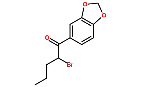 1-(苯并[D][1,3]二氧杂环戊烯-5-基)-2-溴戊-1-酮